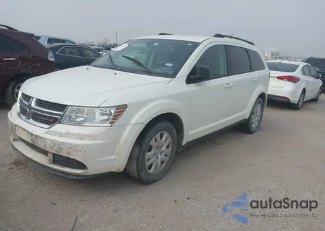 2018 Dodge Journey Se from USA, damaged, VIN 3C4PDCAB3JT528415